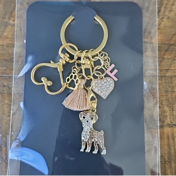 NEW! Cubic Zirconia Corgi Keychain/Bag 🎒👜 Charm & Jewelry Pendant ~ 🎁 🐾 🐶 - Picture 12 of 15